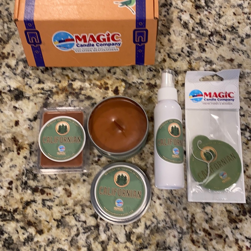 Magic candle company box